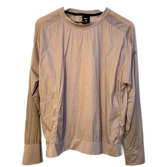 Nike Golf Running Windbreaker Women’s Large pink Popover Side Zipper Jacket. - Picture 1 of 13